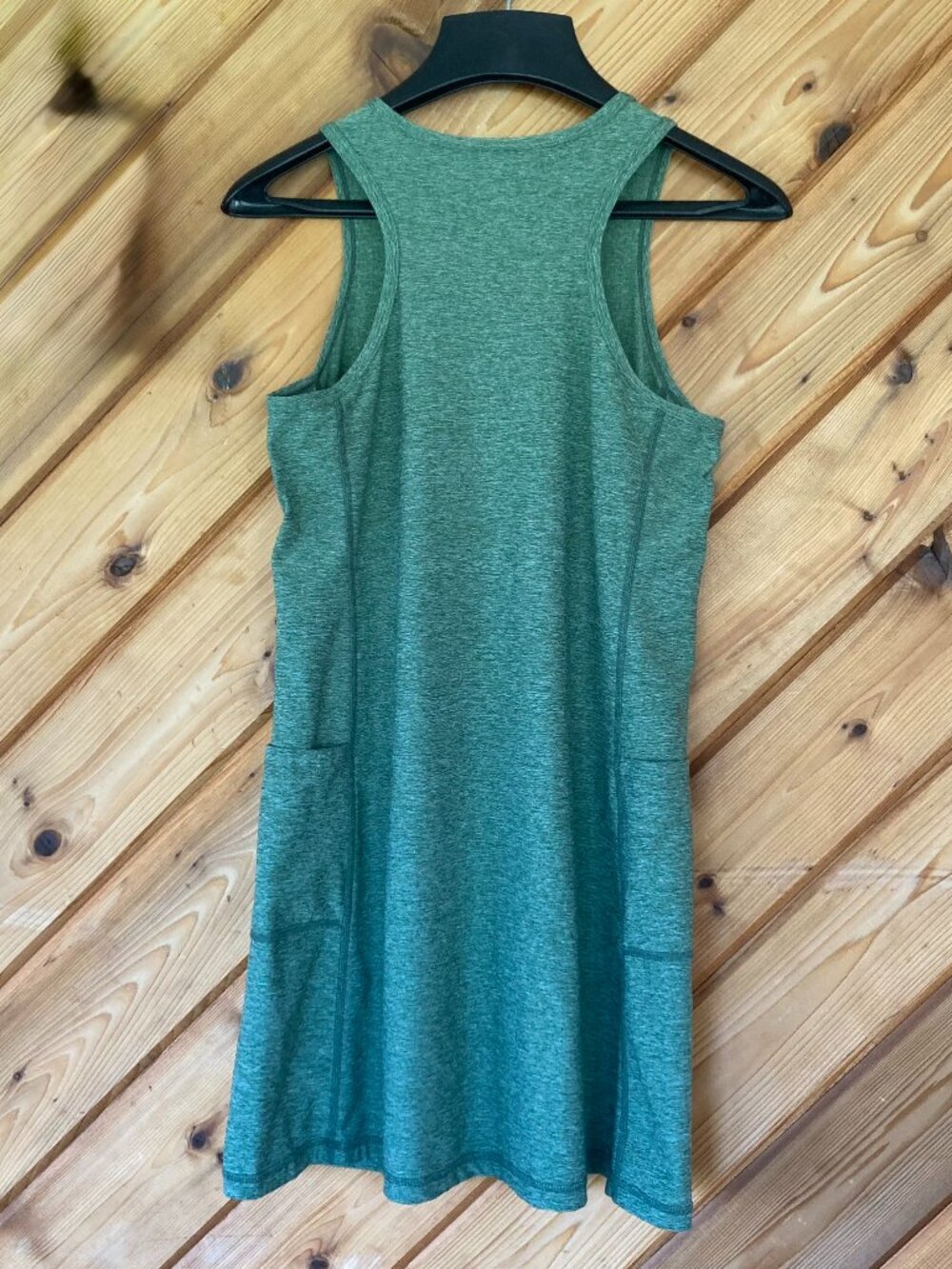 Green Primary Racerback Dress Size 14 (XL) - Picture 3 of 4